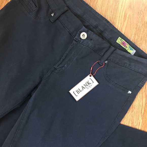 Blank NYC Studded Ankle Zip Pants - Picture 2 of 6